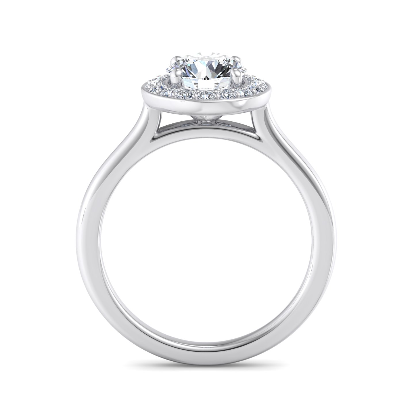 Cait Halo Engagement Ring
